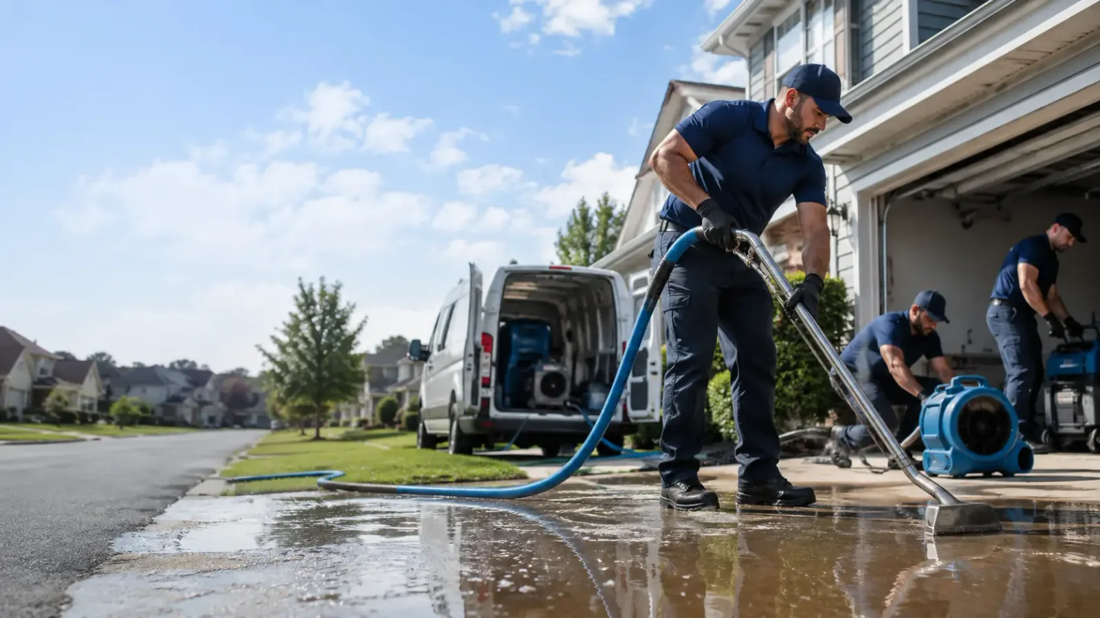 Flood Damage Restoration in Yawkey, WV